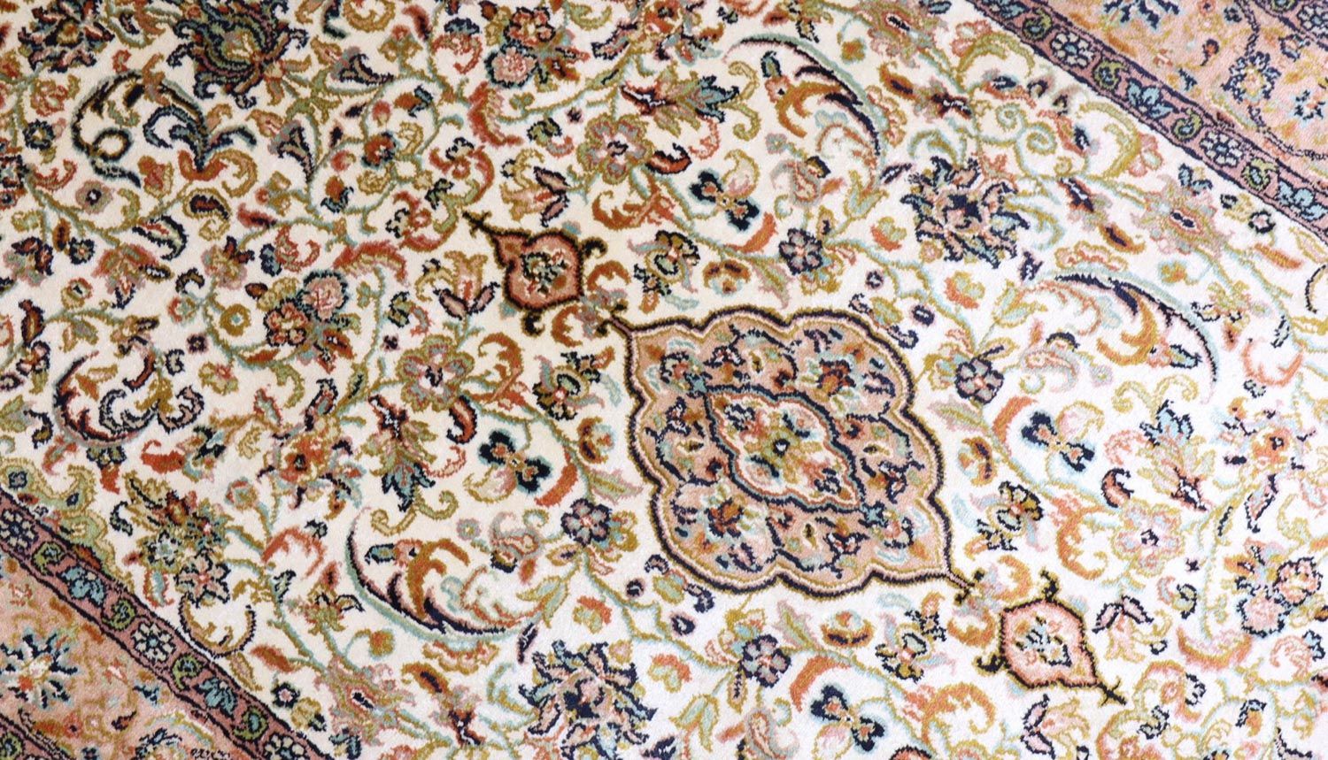 Seidenteppich - Kaschmir Seide 155 x 99 cm Teppichbrücke - Image 2