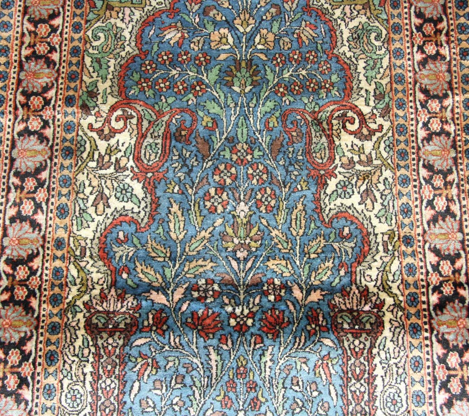 Seidenteppich - Kaschmir Seide 156 x 90 cm Teppichbrücke - Image 2