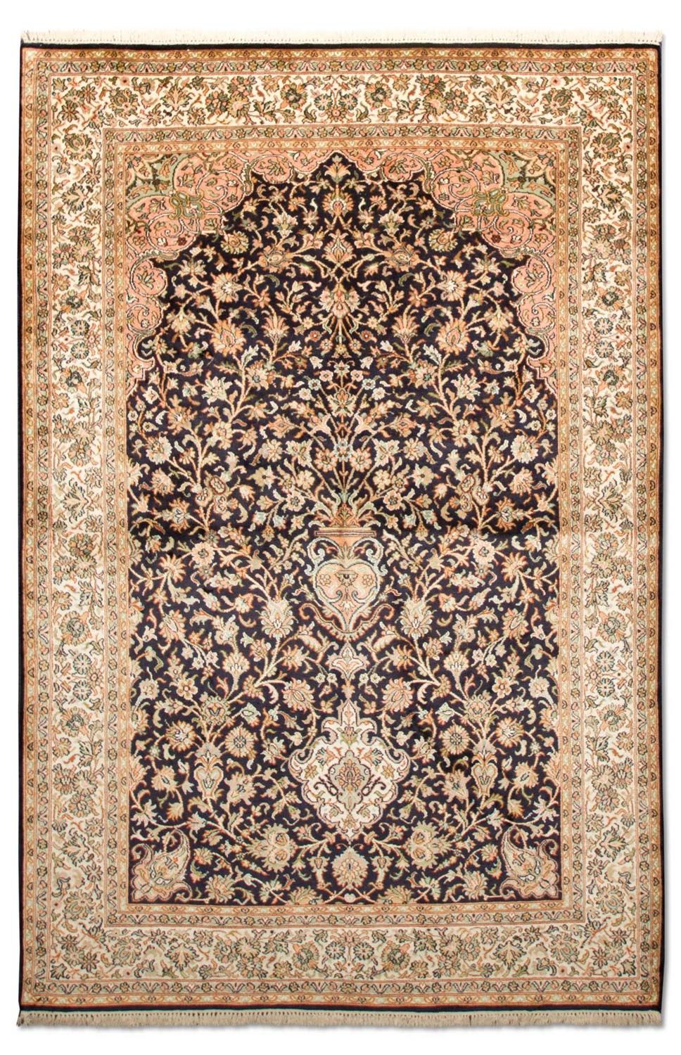 Kaschmir Seide Teppich 190x127cm - Orientteppich