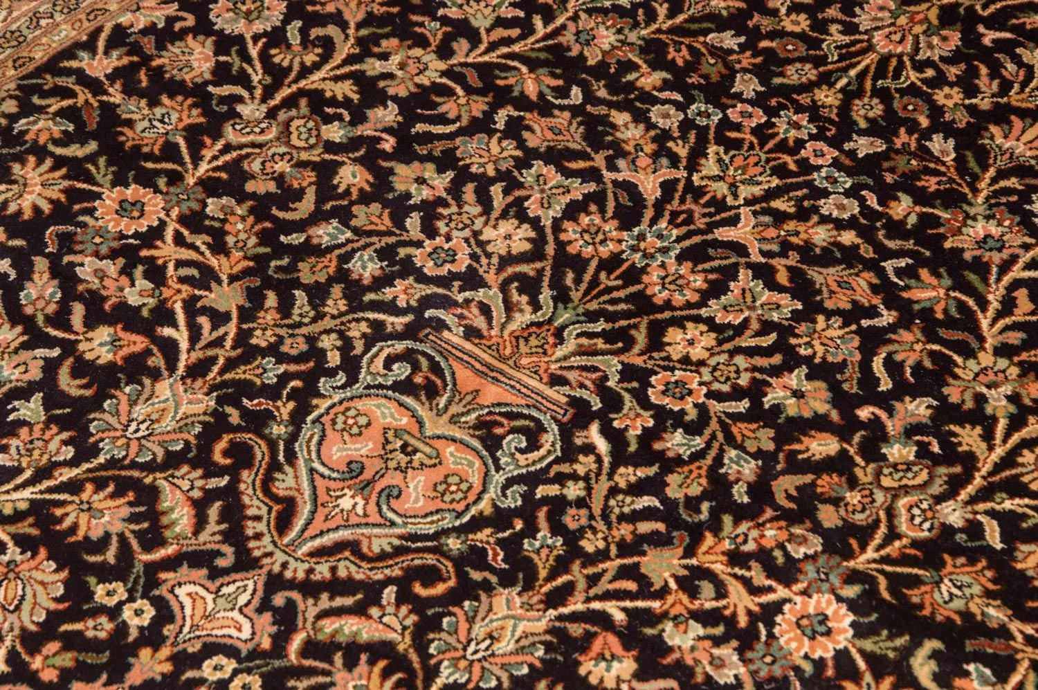 Kaschmir Seide Teppich 190x127cm - Orientteppich - Image 2