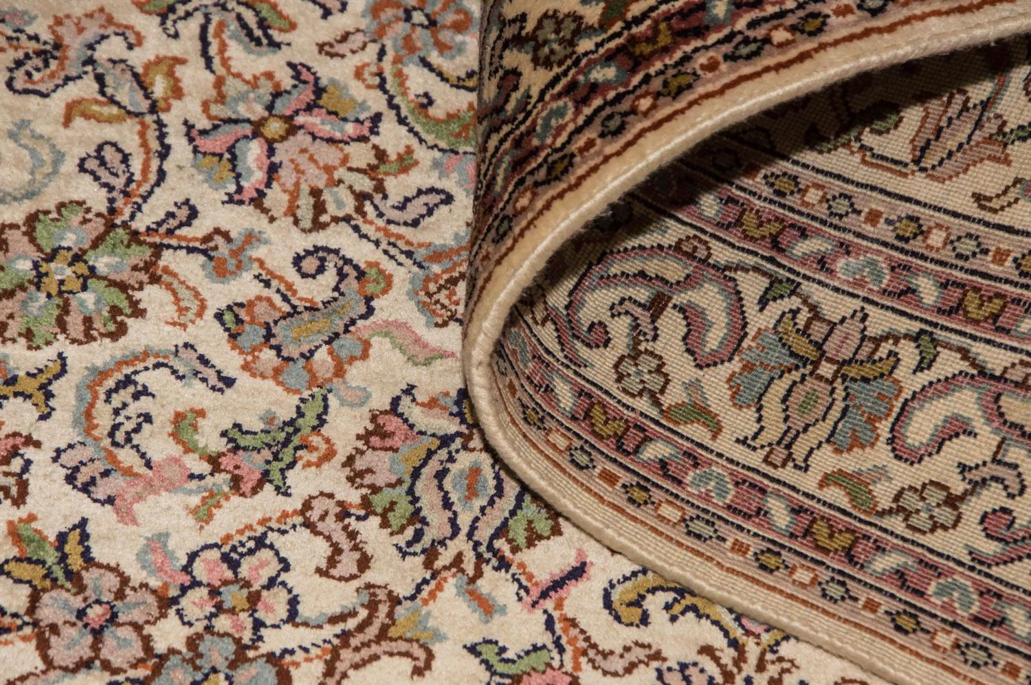 Kaschmir Seide Teppich 192x79cm - Orientteppich - Image 4