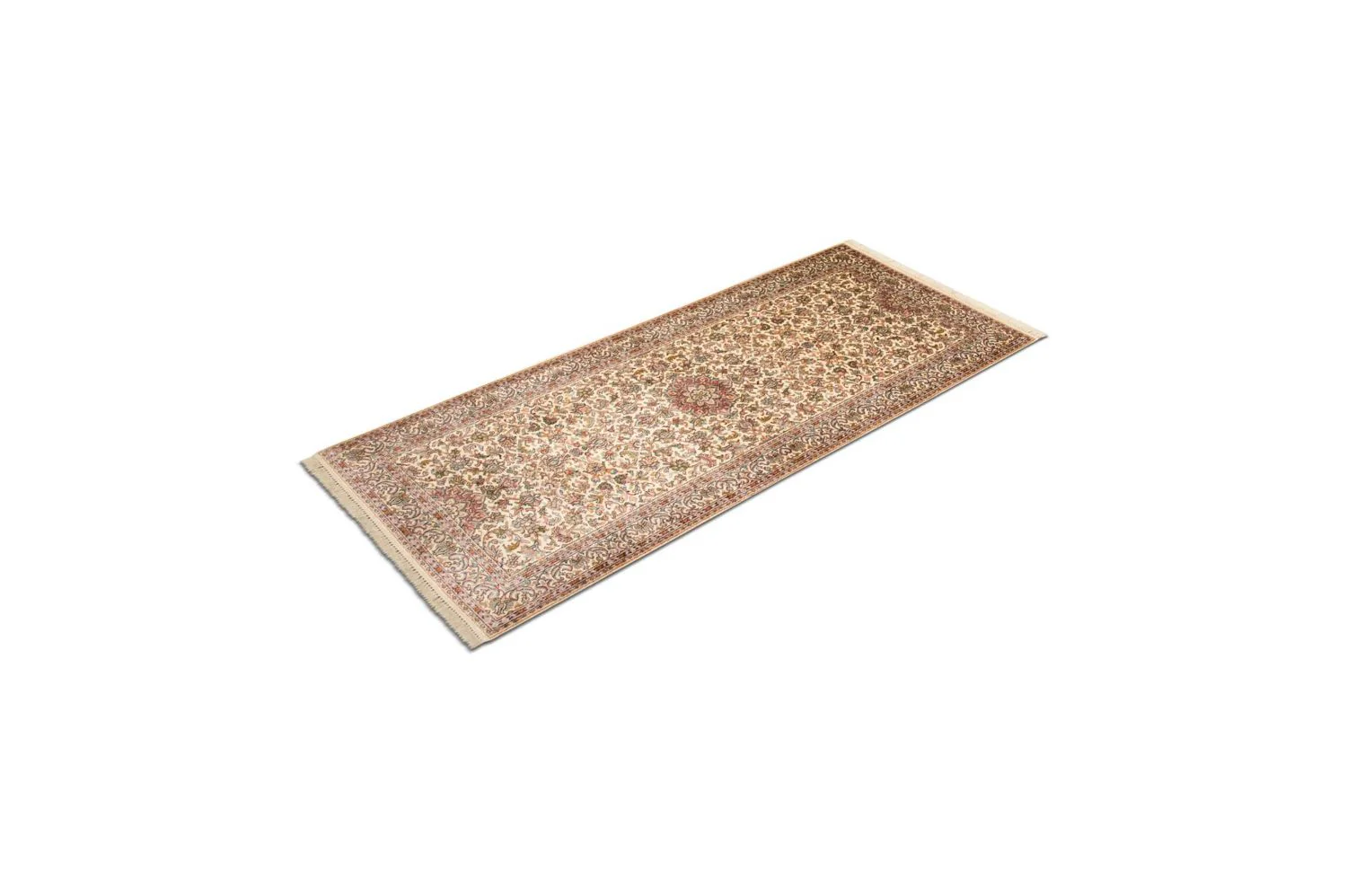 Kaschmir Seide Teppich 192x79cm - Orientteppich - Image 5