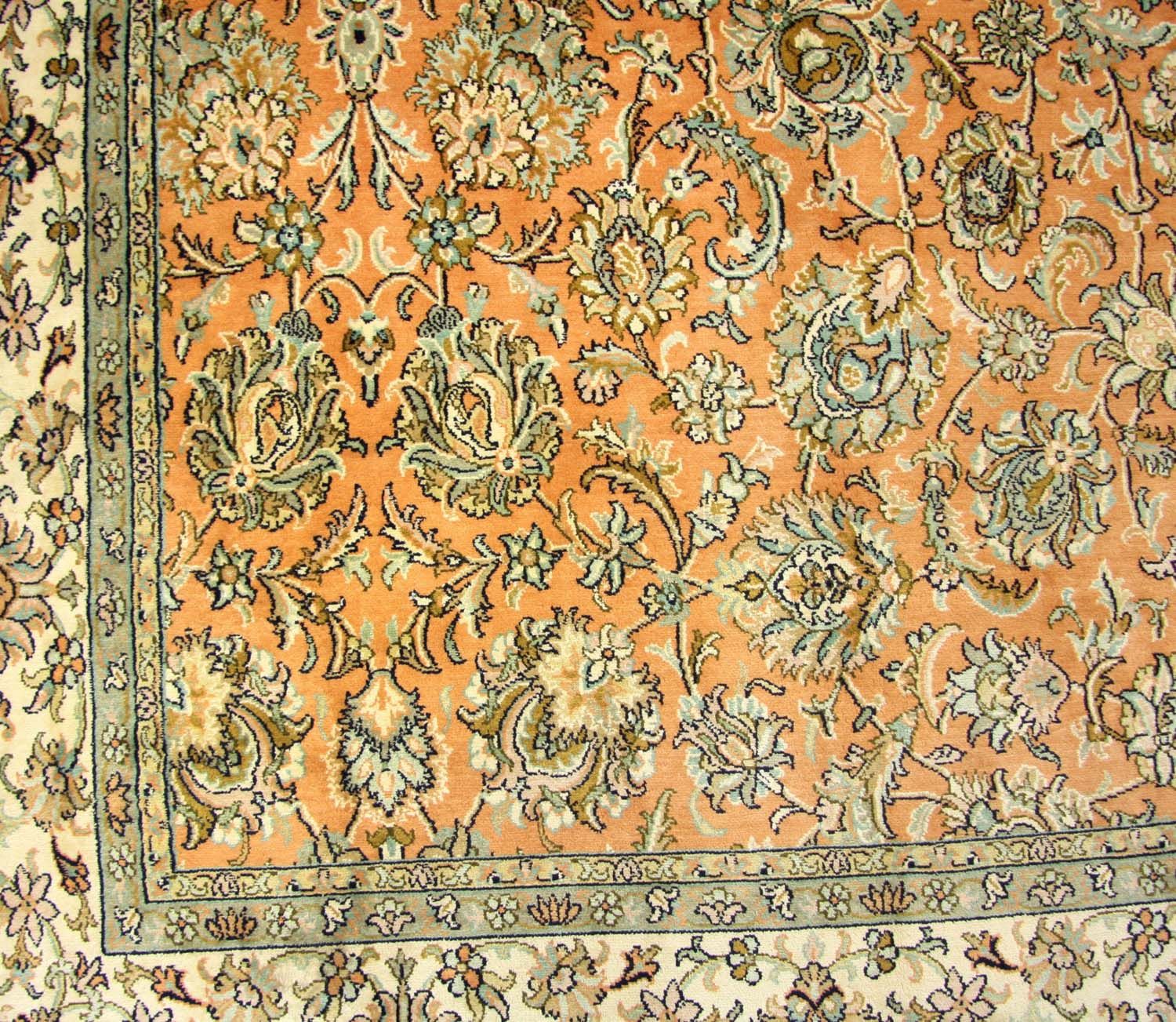 Seidenteppich - Kaschmir Seide 211 x 216 cm Teppich Quadratisch - Image 3