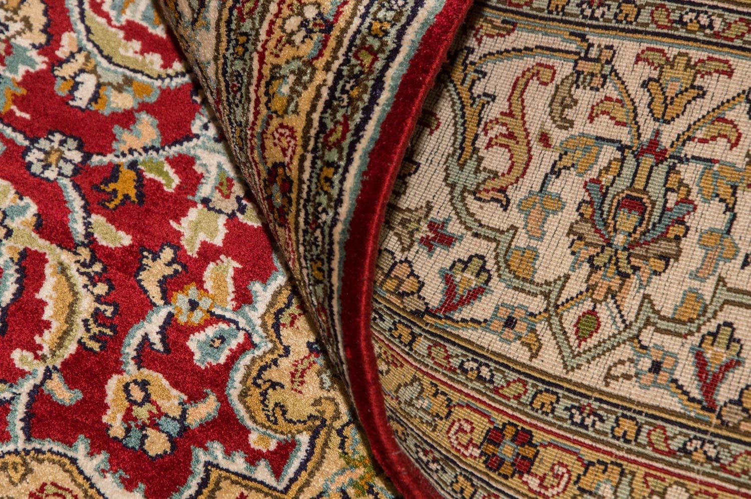 Seidenteppich - Kaschmir Seide 216 x 153 cm Teppich Wohnzimmer - Image 4