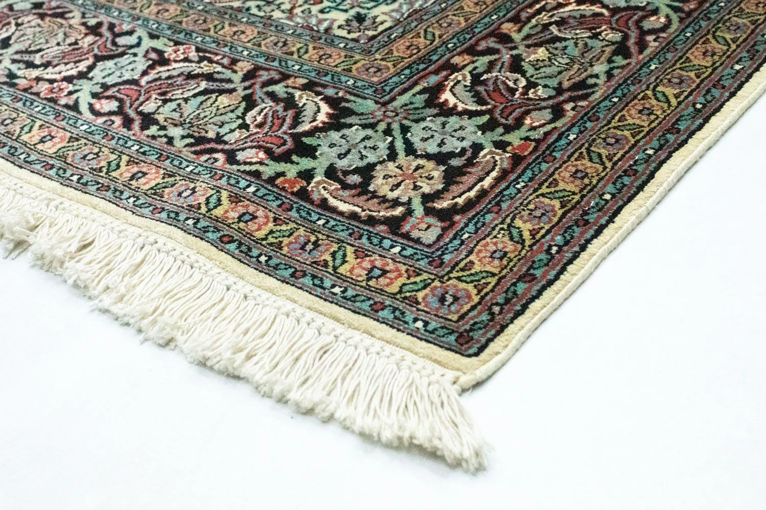 Seidenteppich - Kaschmir Seide 218 x 153 cm Wohnzimmer Teppich - Image 3