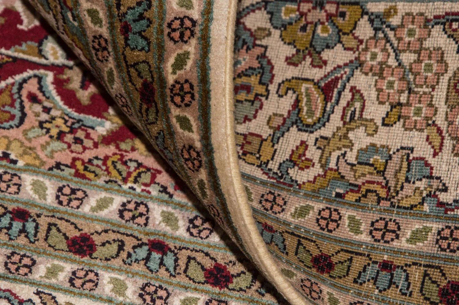 Seidenteppich - Kaschmir Seide 218 x 157 cm Teppich Wohnzimmer - Image 4