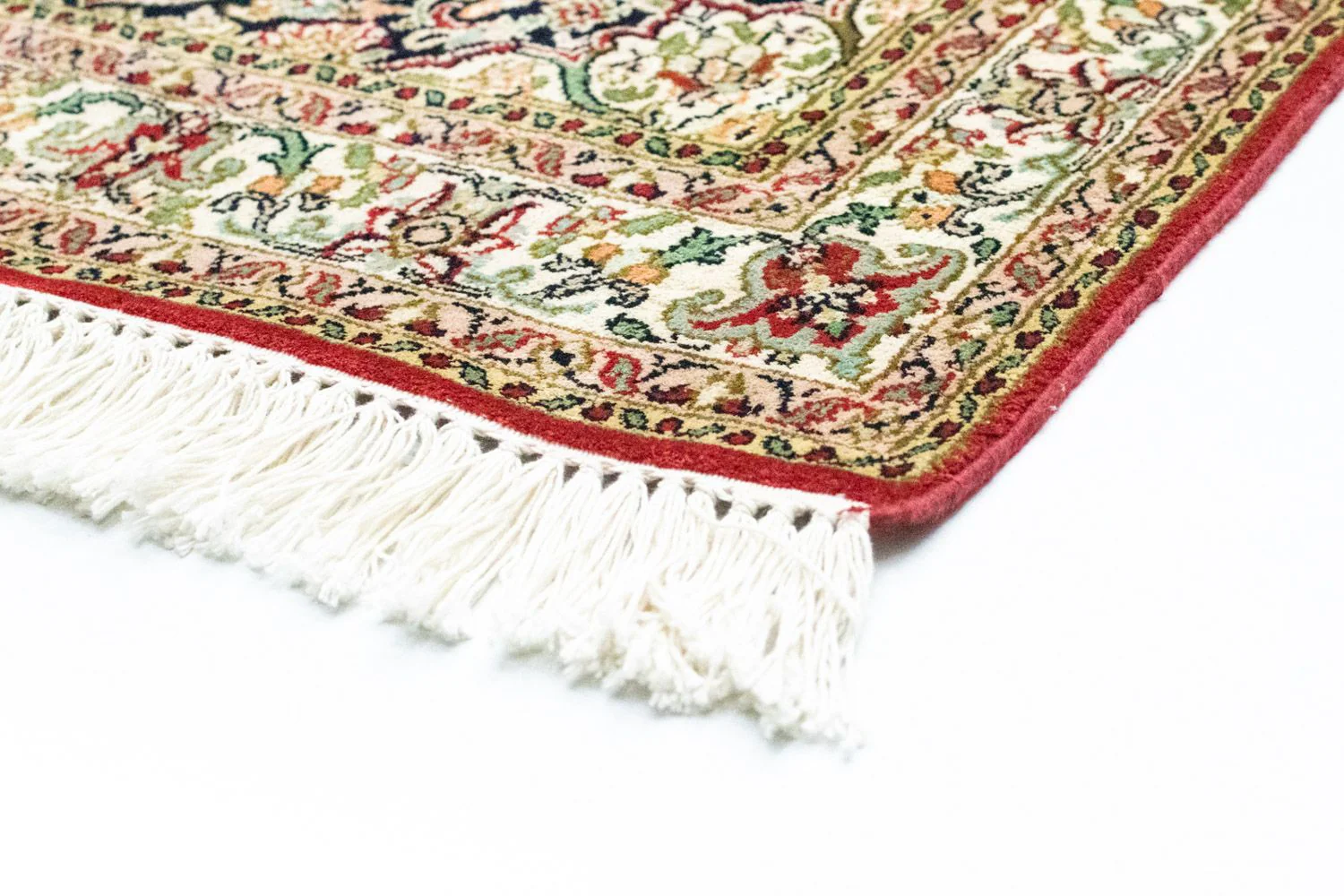 Seidenteppich - Kaschmir Seide 237 x 80 cm Teppich Läufer - Image 2