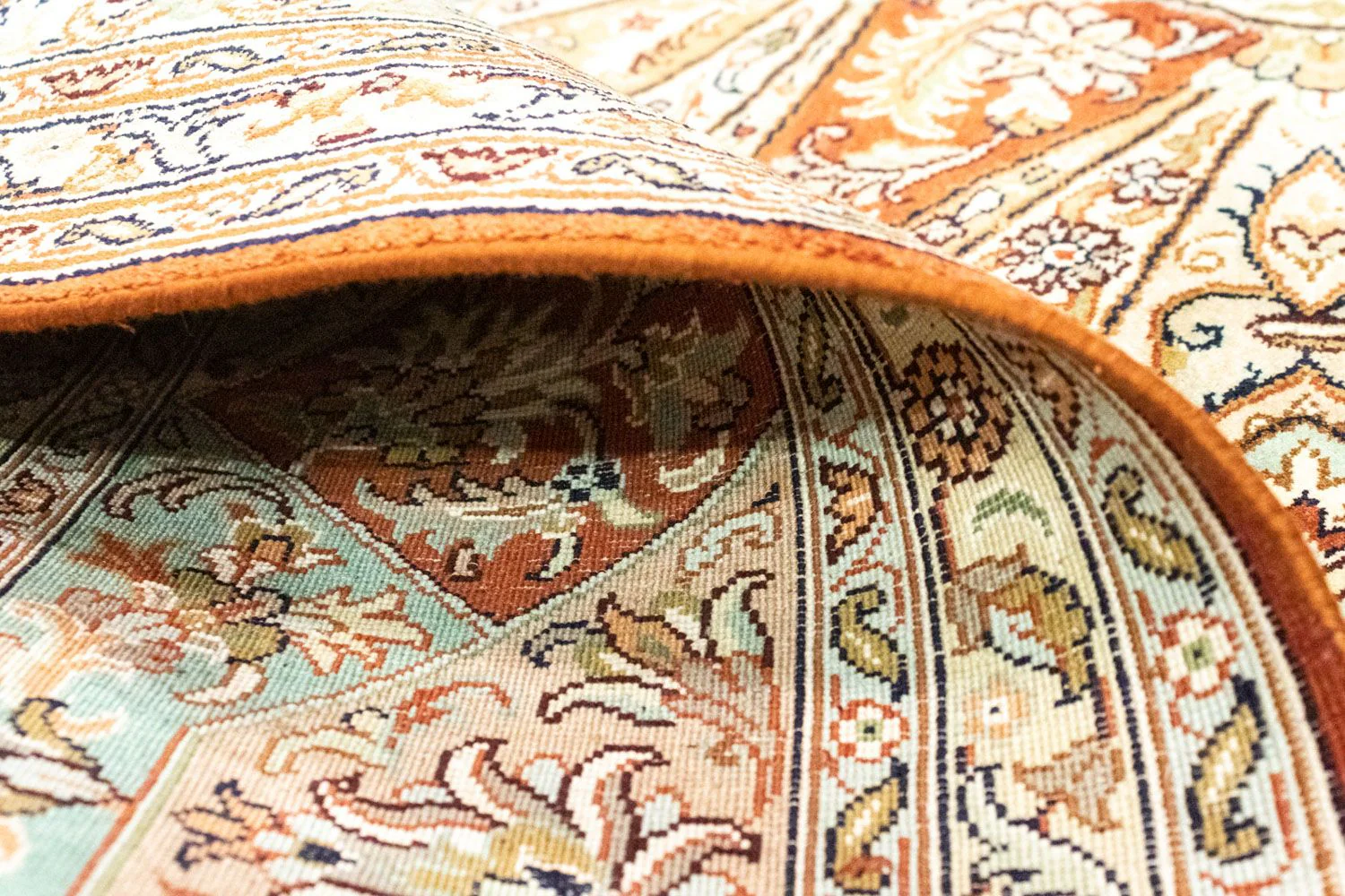 Seidenteppich - Kaschmir Seide 270 x 185 cm Teppich Wohnzimmer - Image 4