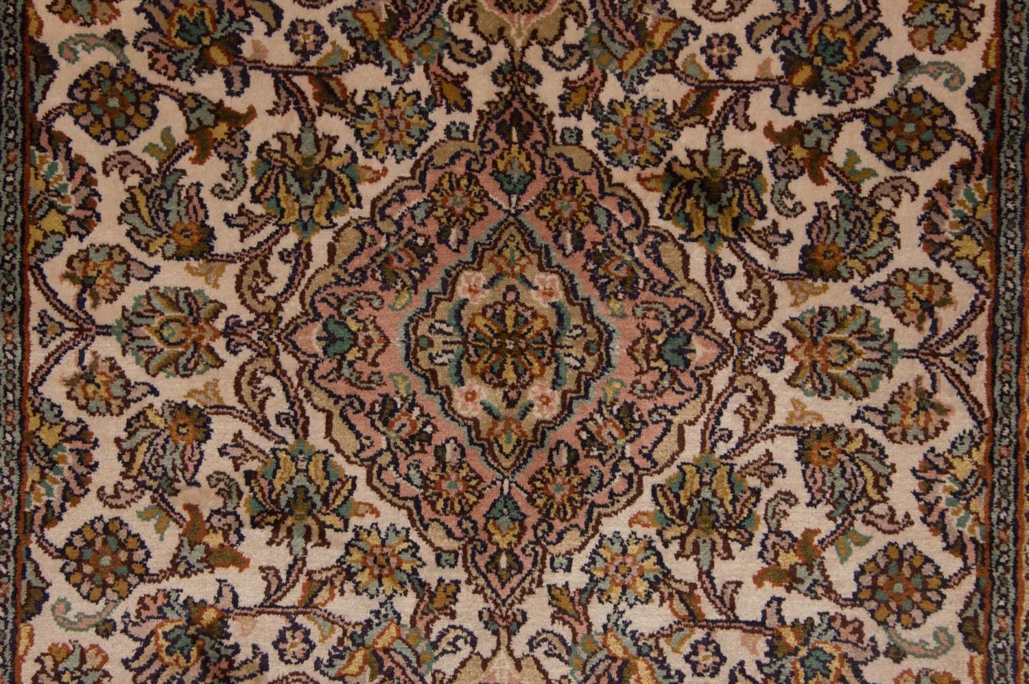 Seidenteppich - Kaschmir Seide 301 x 79 cm Teppich Läufer - Image 2