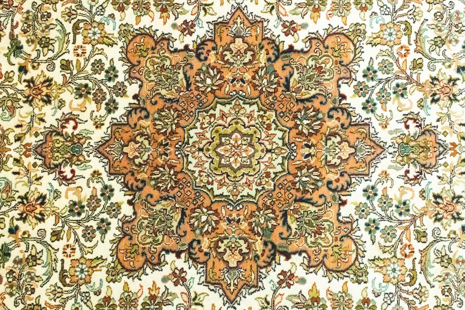 Seidenteppich - Kaschmir Seide 308 x 217 cm Teppich Wohnzimmer - Image 2