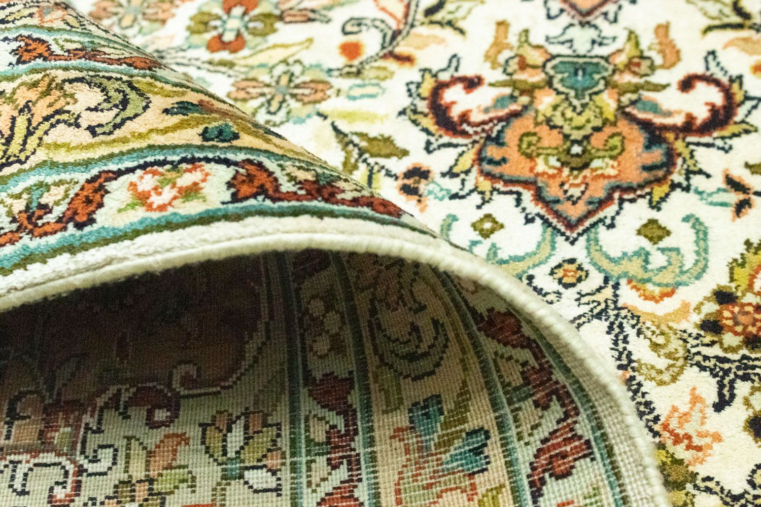 Seidenteppich - Kaschmir Seide 308 x 217 cm Teppich Wohnzimmer - Image 4