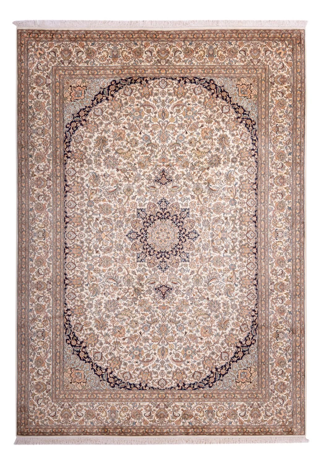 Kaschmir Seide Teppich 309x217cm - Orientteppich