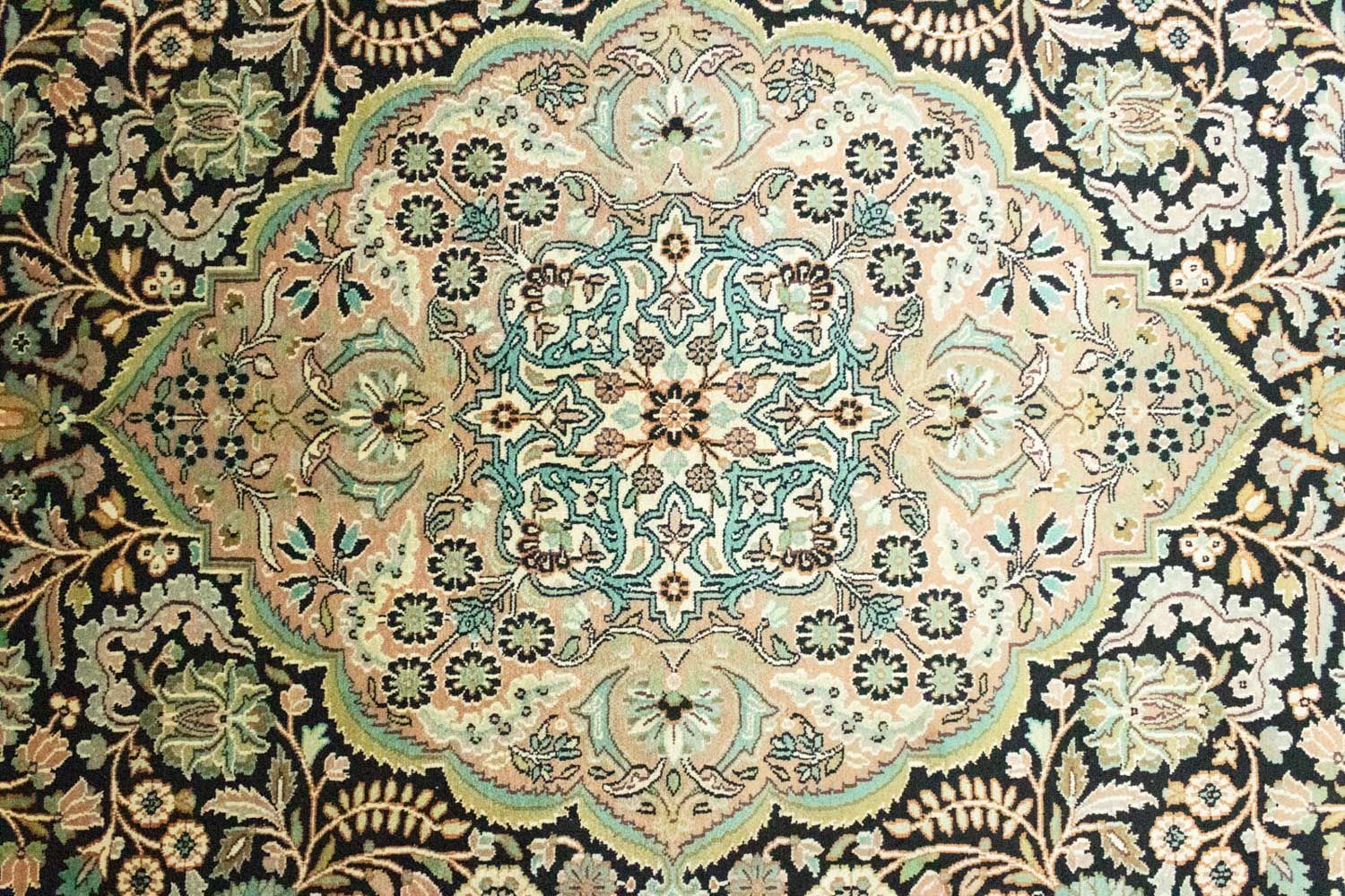 Seidenteppich - Kaschmir Seide 311 x 213 cm Teppich Wohnzimmer - Image 2