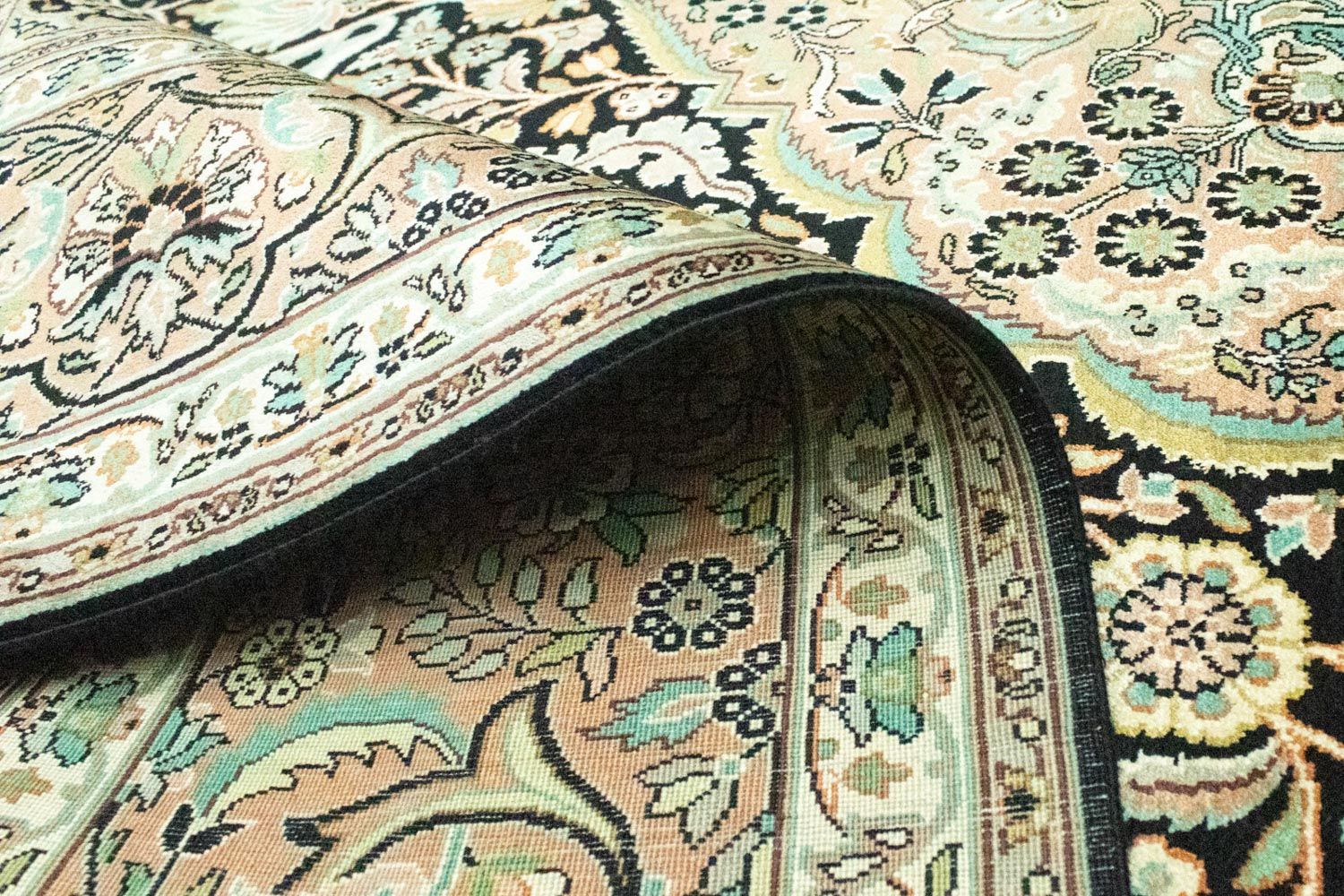 Seidenteppich - Kaschmir Seide 311 x 213 cm Teppich Wohnzimmer - Image 4