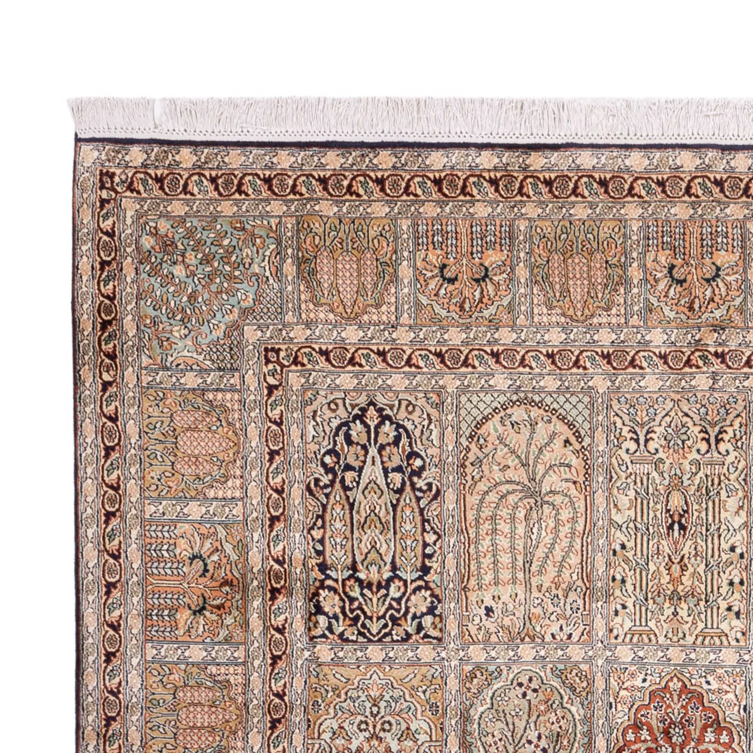 Seidenteppich - Kaschmir Seide - 315 x 214 cm - hellbeige - Image 3