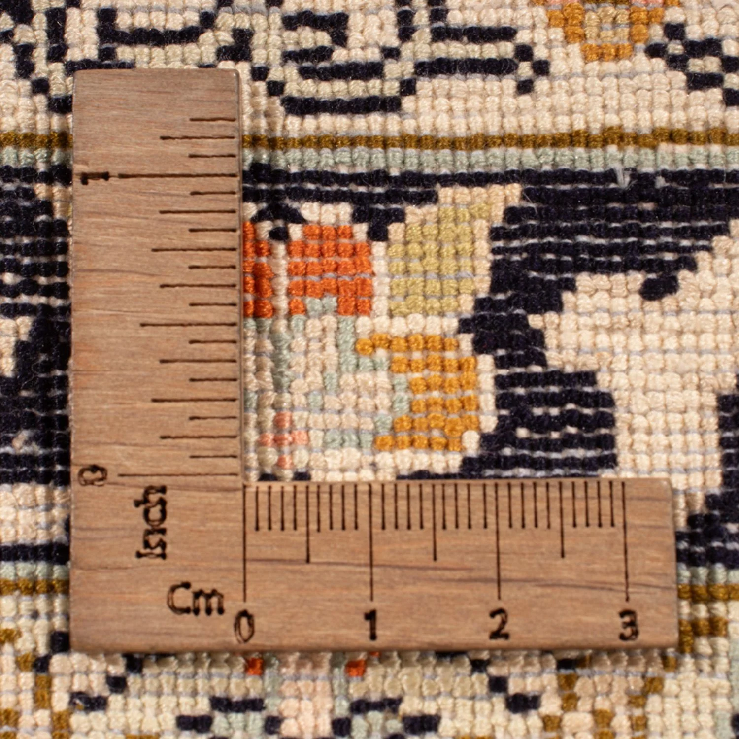 Seidenteppich - Kaschmir Seide - 316 x 220 cm - dunkelbeige - Image 6