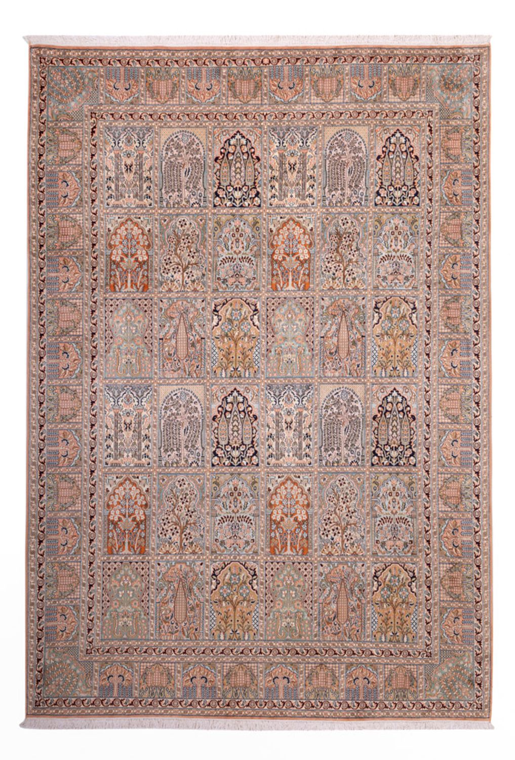 Kaschmir Seide Teppich 317x221cm - Orientteppich