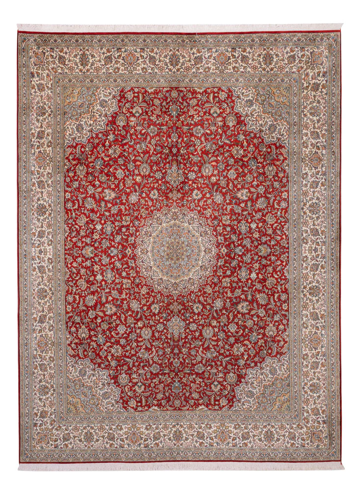 Kaschmir Seide Teppich 321x245cm - Orientteppich