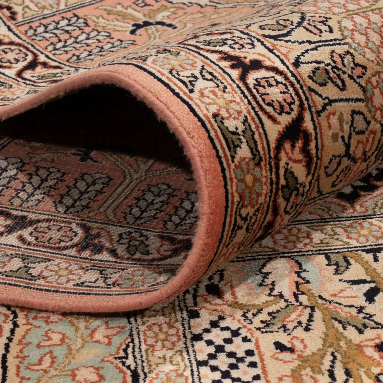 Seidenteppich - Kaschmir Seide - 324 x 238 cm - beige - Image 4