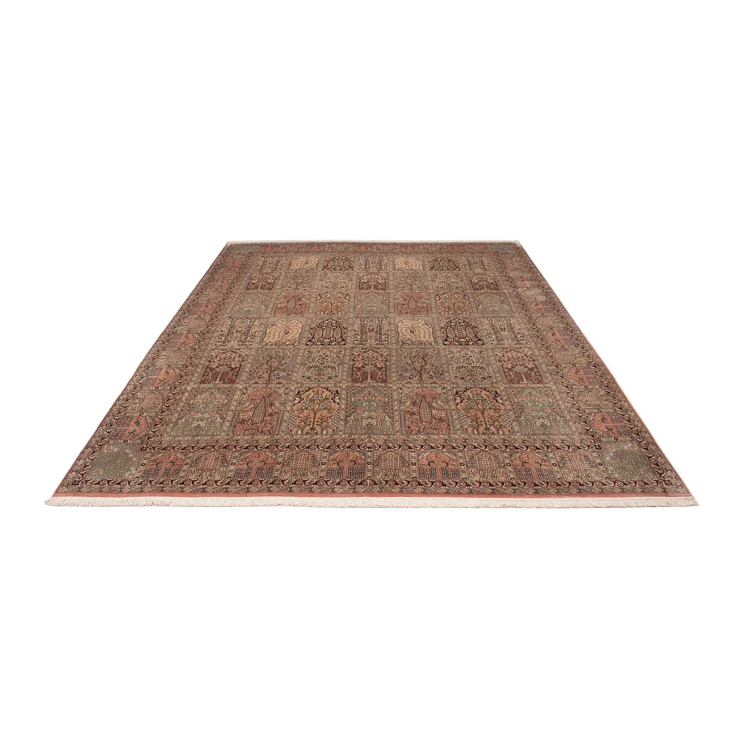 Seidenteppich - Kaschmir Seide - 324 x 238 cm - beige - Image 5