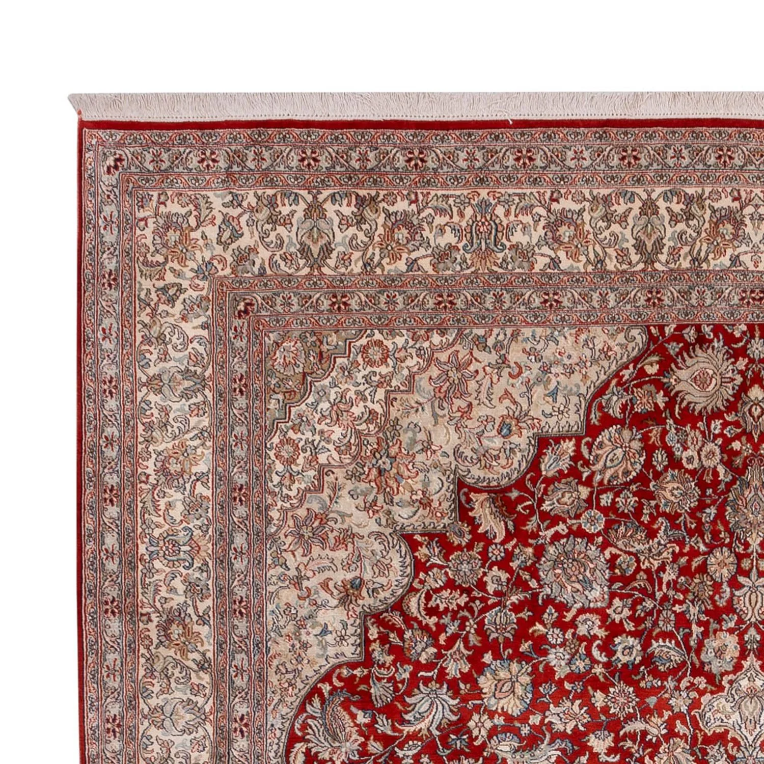 Seidenteppich - Kaschmir Seide - 332 x 245 cm - rot - Image 3