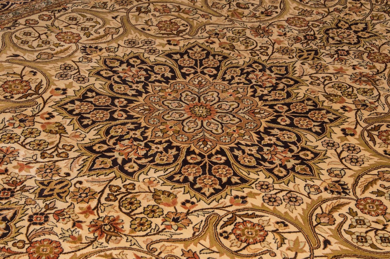 Kaschmir Seide Teppich 342x234cm - Orientteppich - Image 4