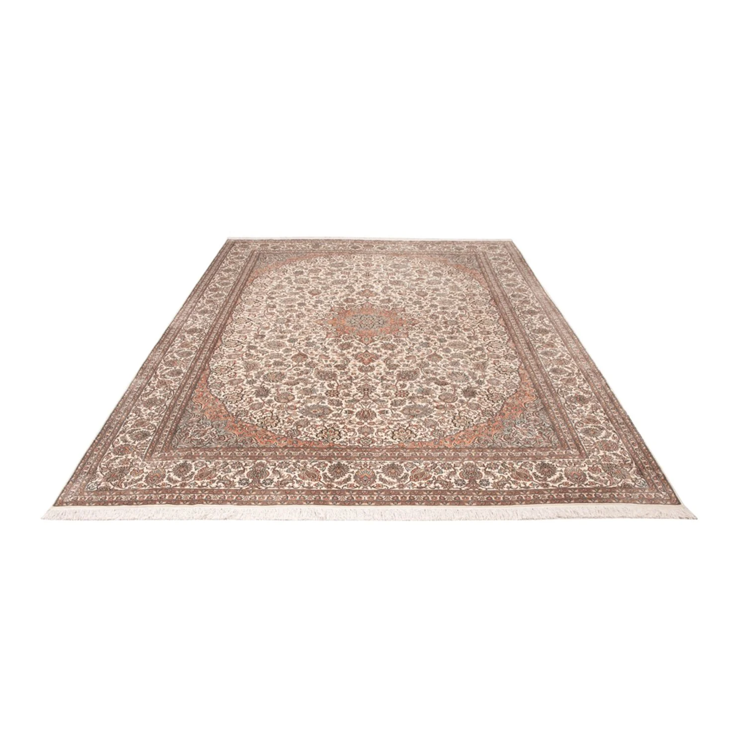 Seidenteppich - Kaschmir Seide - 347 x 247 cm - beige - Image 5