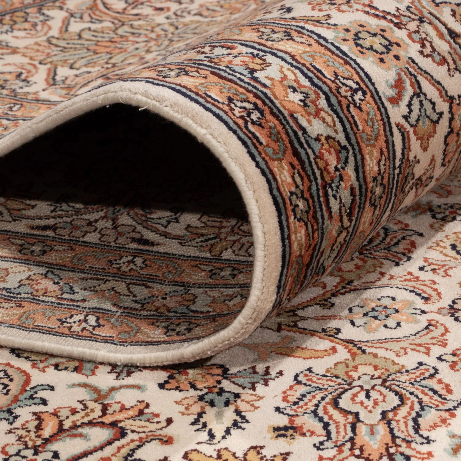 Seidenteppich - Kaschmir Seide - 349 x 247 cm - beige - Image 4