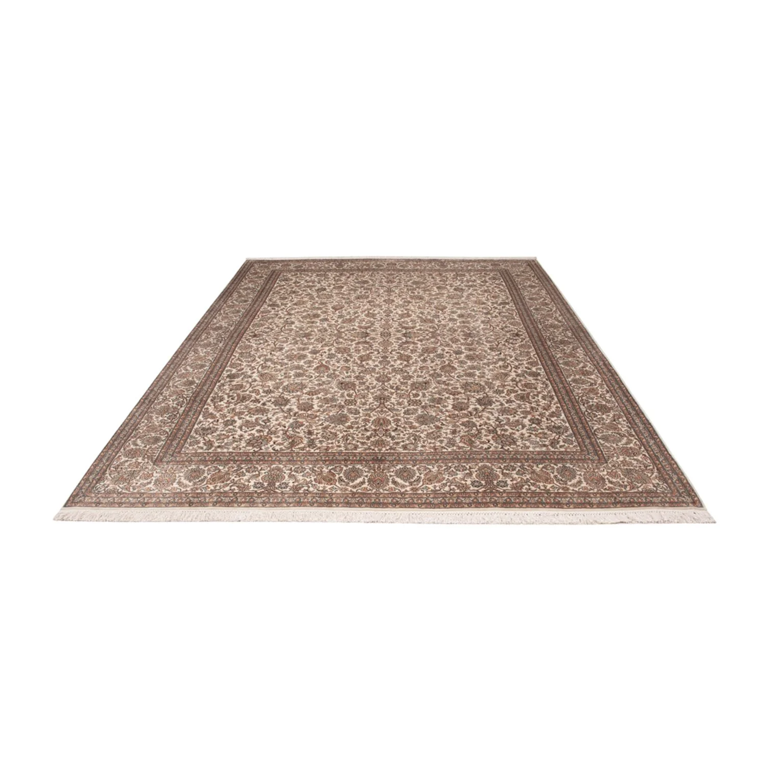 Seidenteppich - Kaschmir Seide - 349 x 247 cm - beige - Image 5