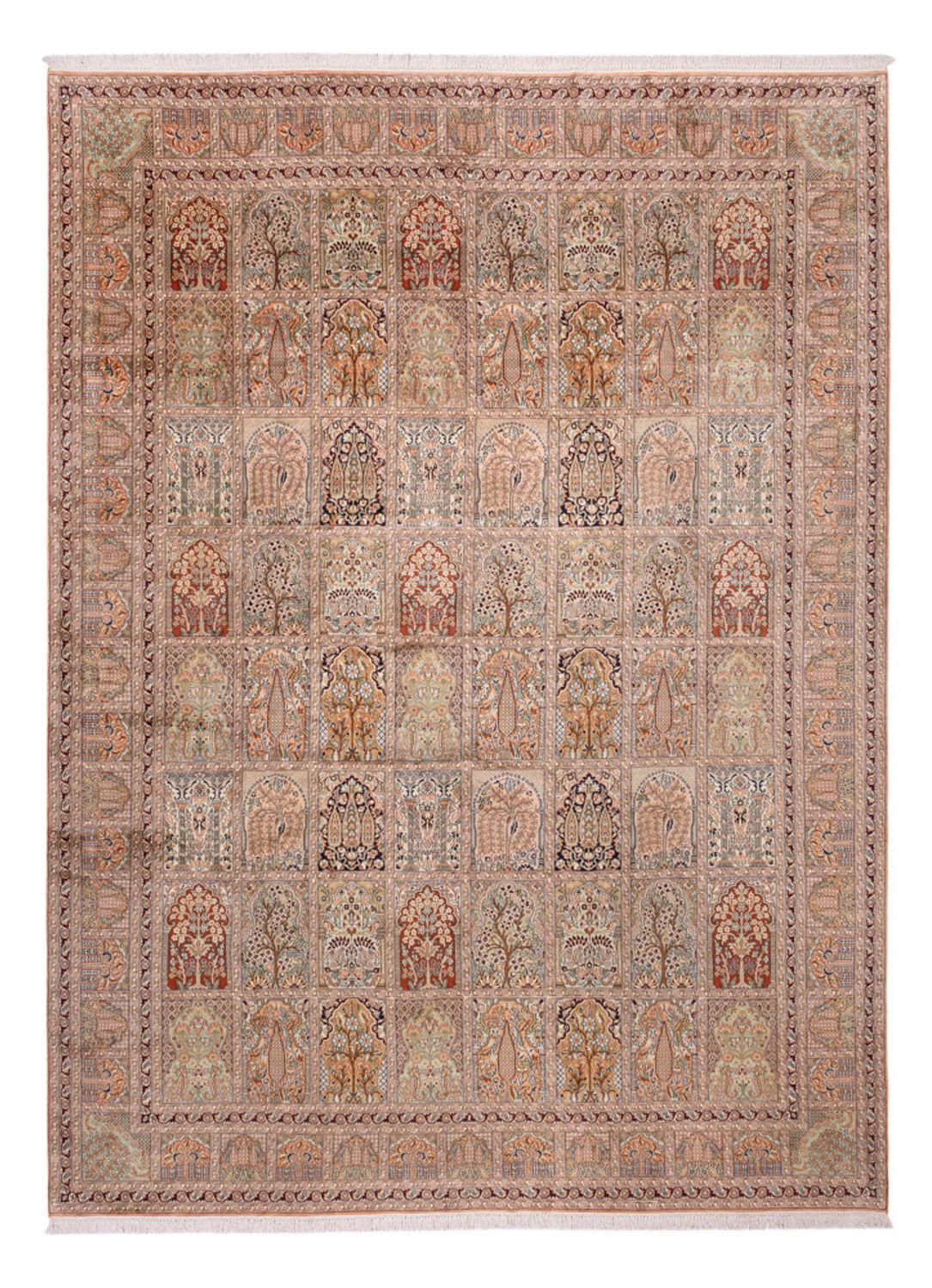 Kaschmir Seide Teppich 403x298cm - Orientteppich