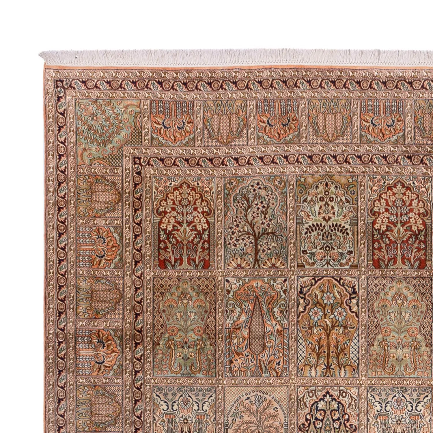 Kaschmir Seide Teppich 403x298cm - Orientteppich - Image 3