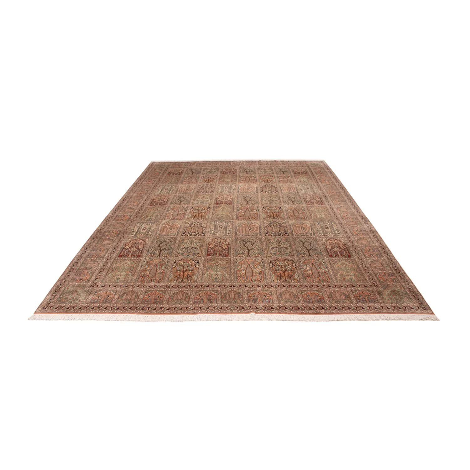 Kaschmir Seide Teppich 403x298cm - Orientteppich - Image 5