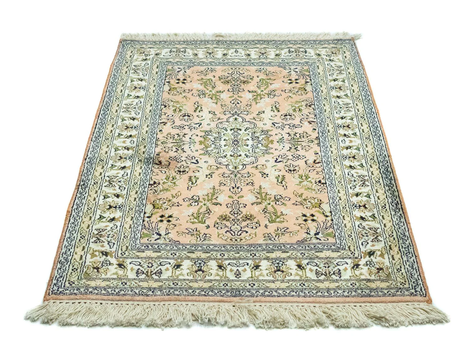 Seidenteppich - Kaschmir Seide 93 x 64 cm Fußmatte - Image 5