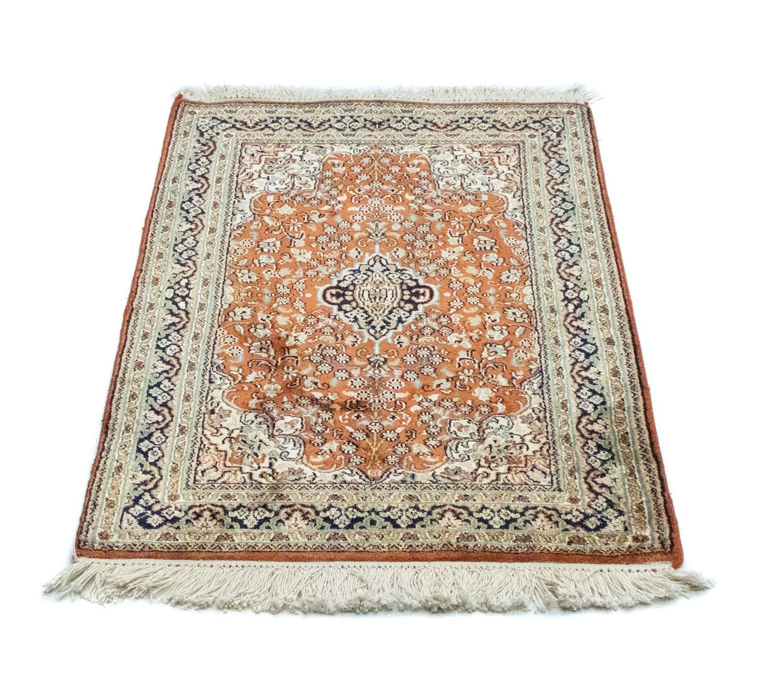 Seidenteppich - Kaschmir Seide 94 x 63 cm Fußmatte - Image 4