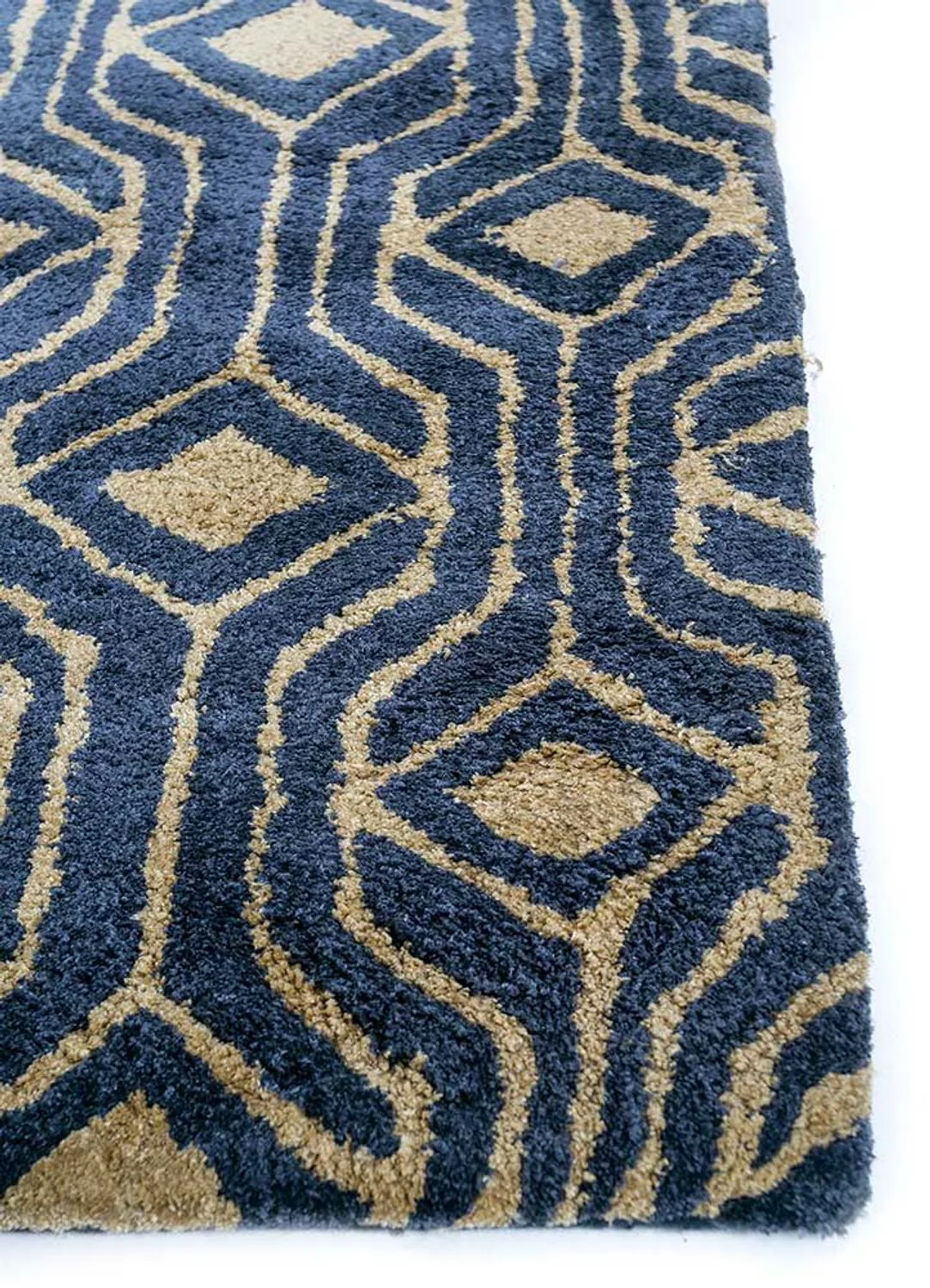 Teppich - 240 x 150 cm - dunkelblau - Image 3