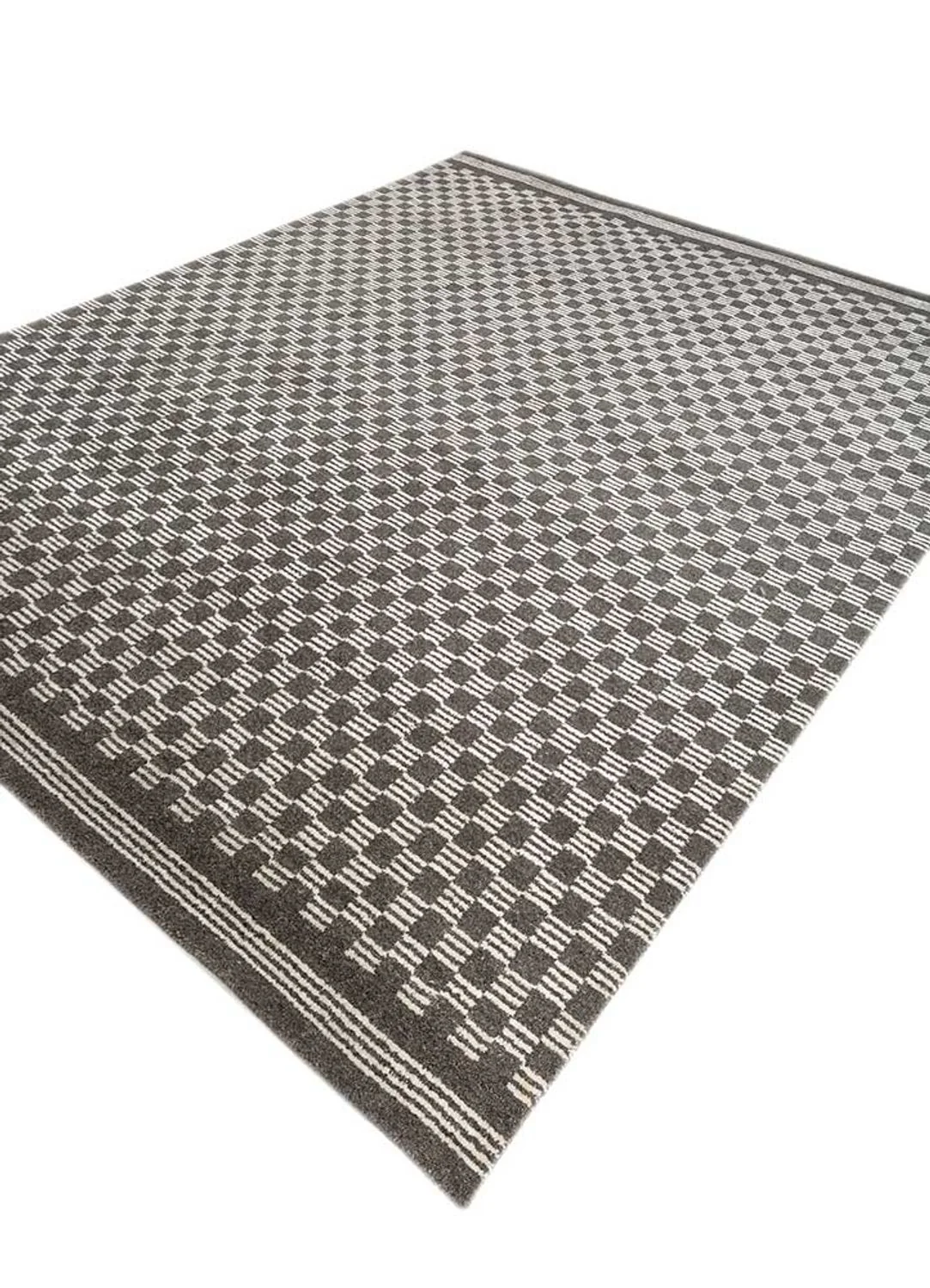 Teppich - 300 x 240 cm - schwarz-weiß - Image 2