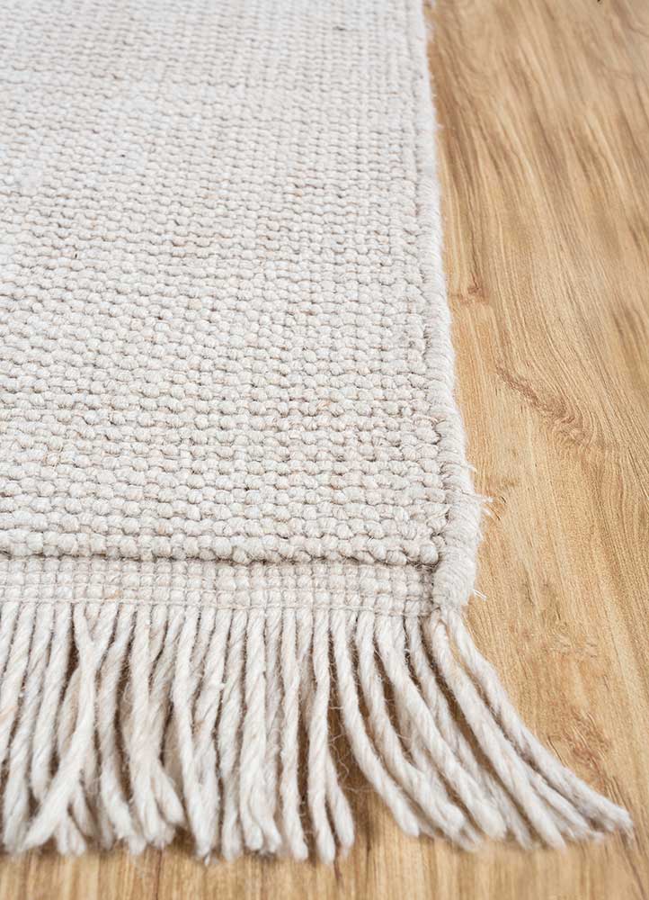 Teppich - 90 x 60 cm - creme - Image 3