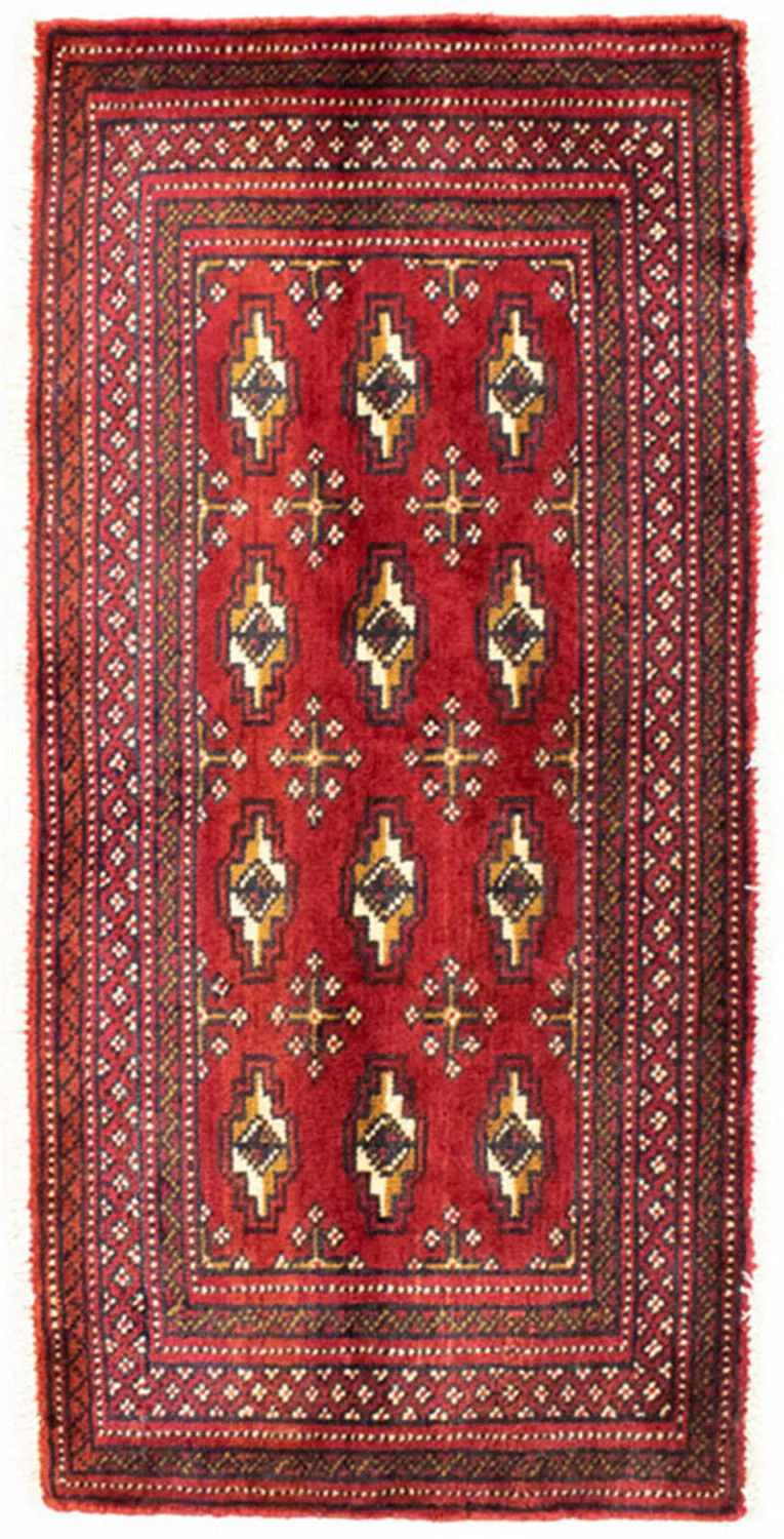 Turkaman Teppich 100x50cm - Orientteppich