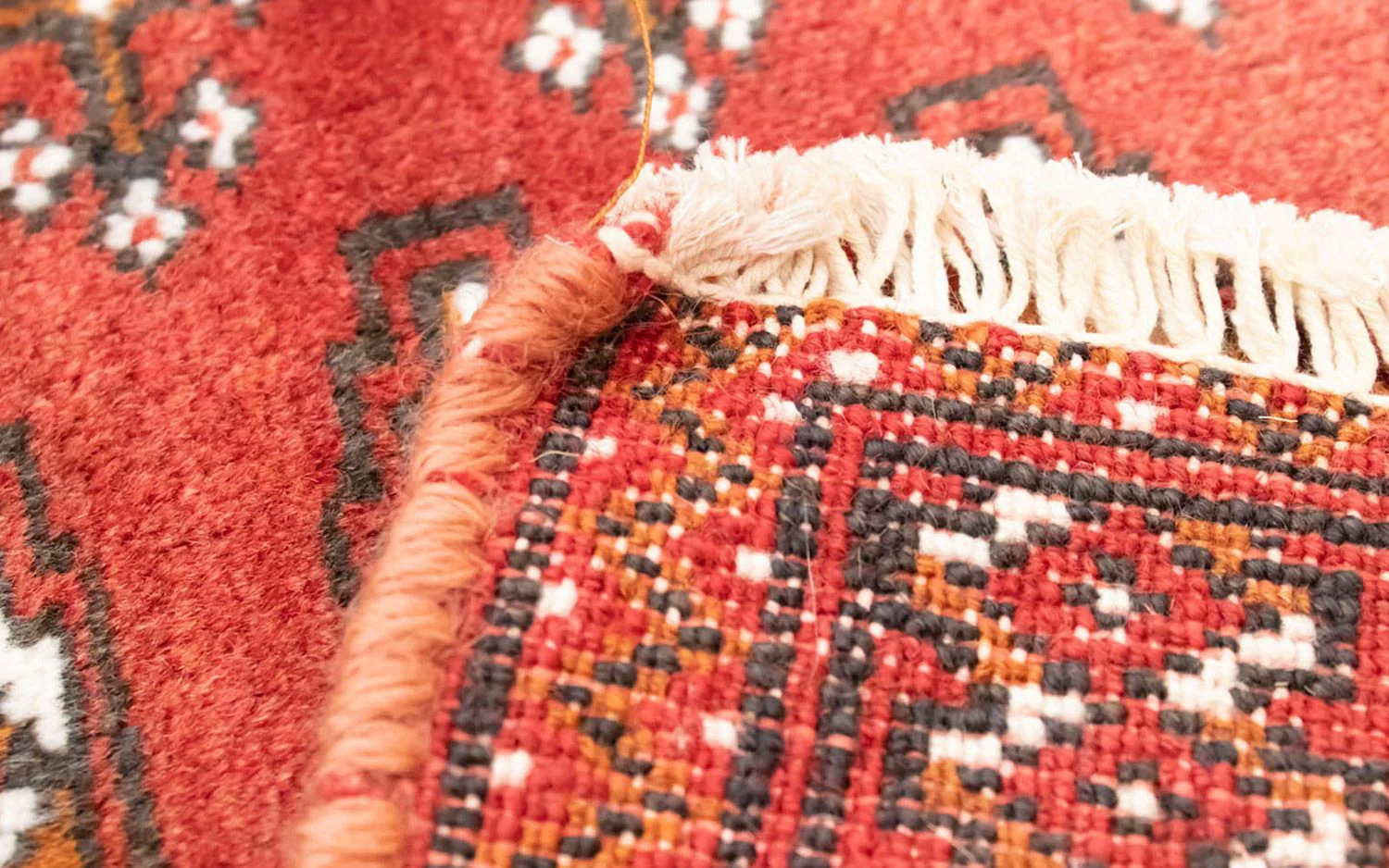 Turkaman Teppich 100x50cm - Orientteppich - Image 3
