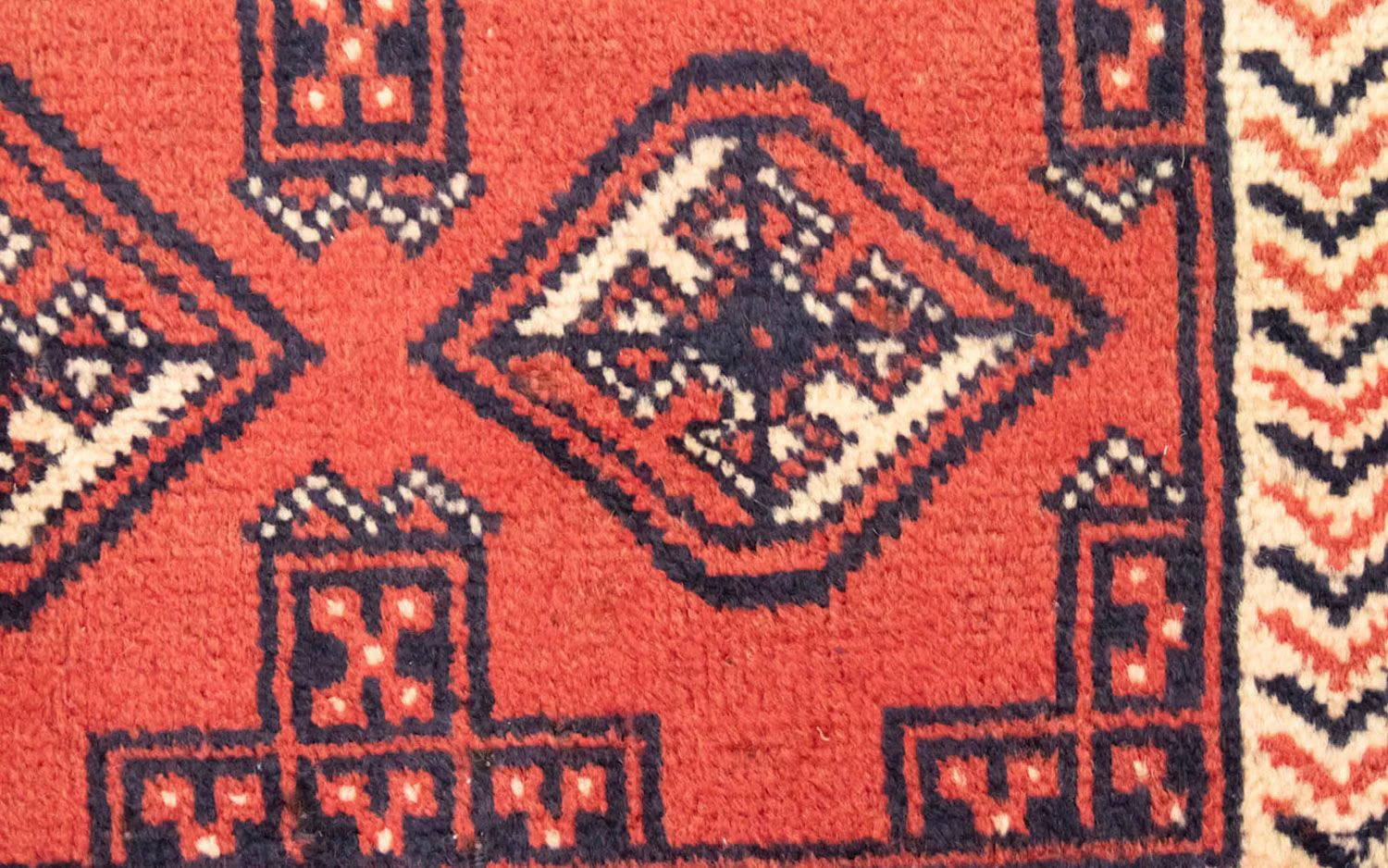 Turkaman Teppich 100x50cm - Orientteppich - Image 8