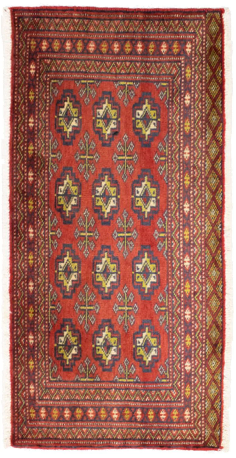 Turkaman Teppich 100x50cm - Orientteppich