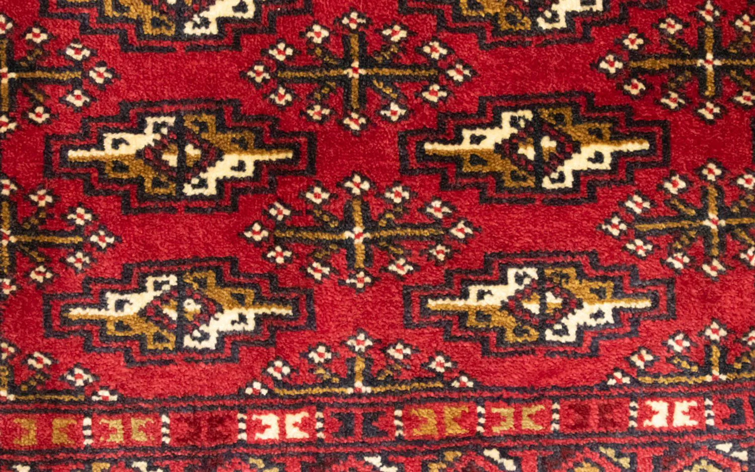 Turkaman Teppich 100 x 50 cm - rot - Image 2