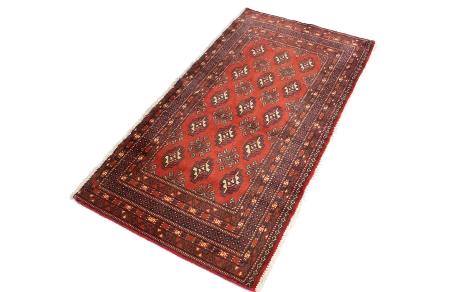 Turkaman Teppich 100x50cm - Orientteppich - Image 4