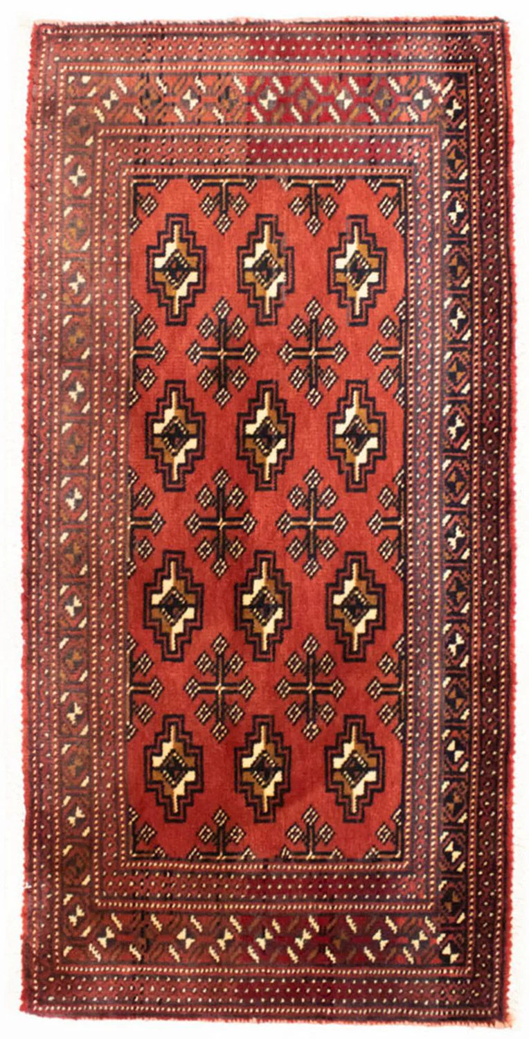 Turkaman Teppich 100x50cm - Orientteppich
