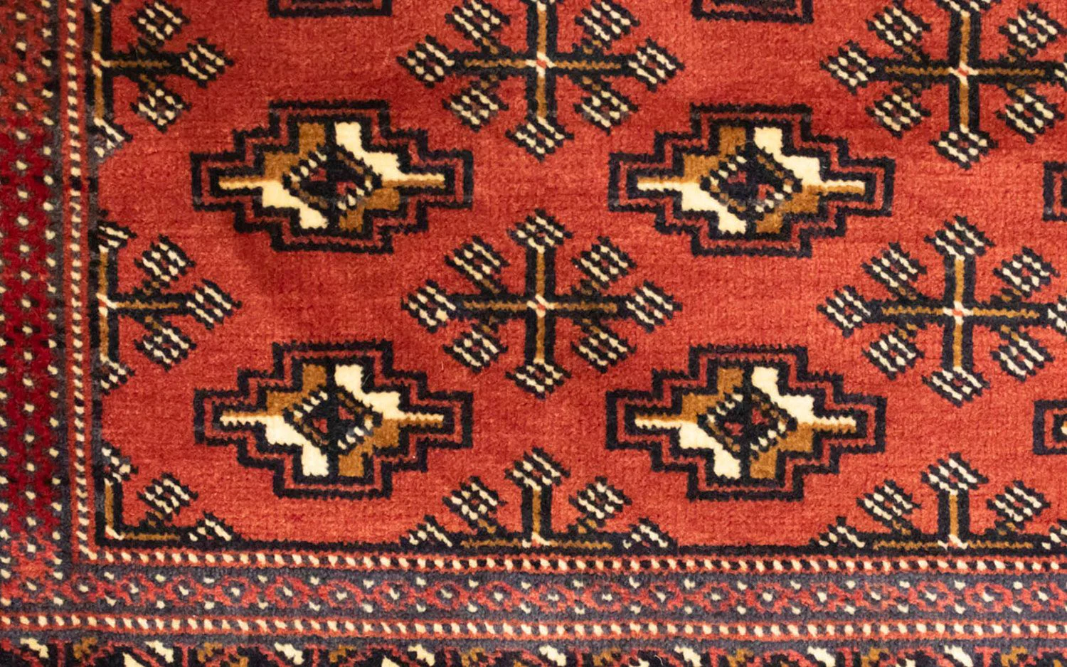 Turkaman Teppich 100x50cm - Orientteppich - Image 2