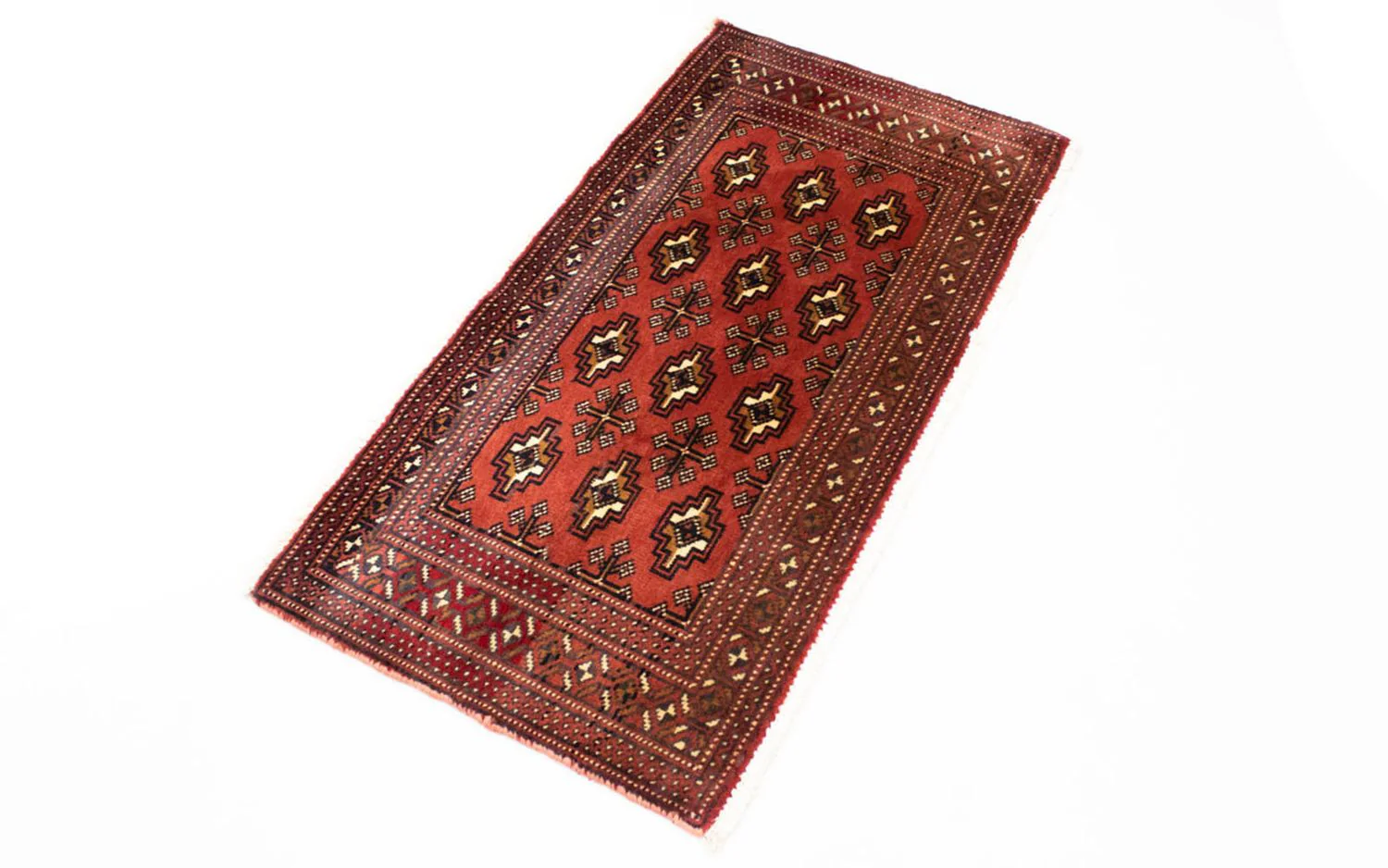 Turkaman Teppich 100x50cm - Orientteppich - Image 16