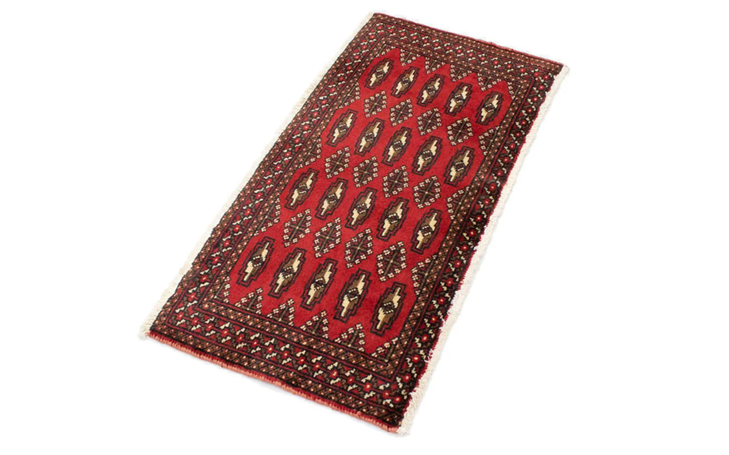 Turkaman Teppich 100x50cm - Orientteppich - Image 5