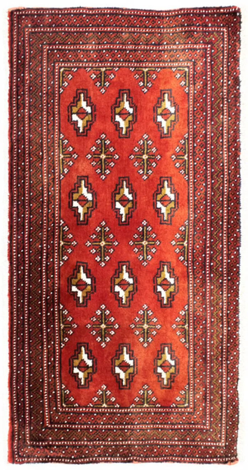 Turkaman Teppich 100x50cm - Orientteppich