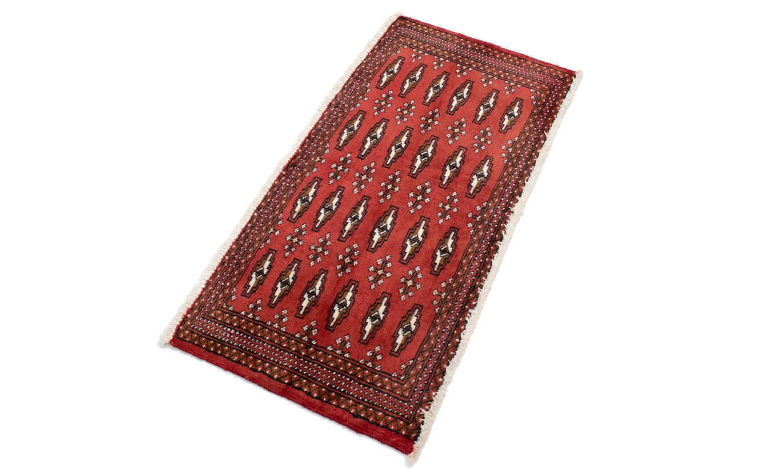 Turkaman Teppich 100x50cm - Orientteppich - Image 5