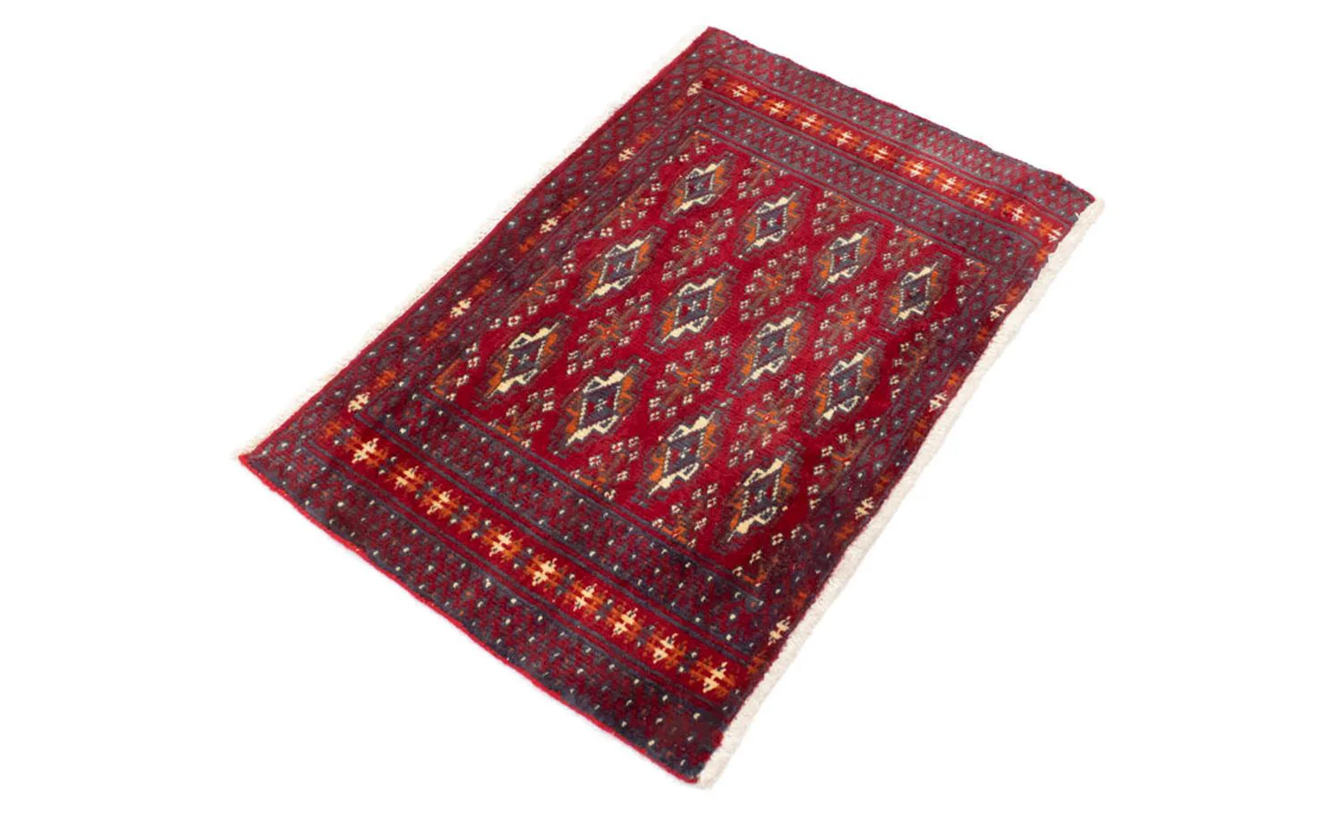 Turkaman Teppich 100x50cm - Orientteppich - Image 5